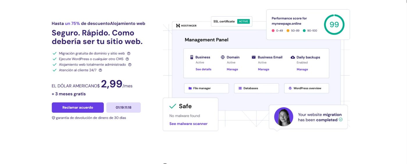 Cómo migrar mi Página web a un nuevo Hosting en México (2025): ¿Hostinger mejor Hosting?